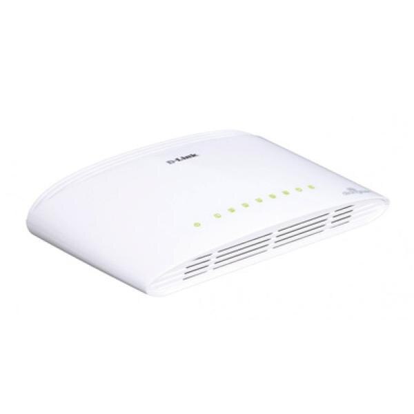 Schakelaar D-Link DGS-1008D 8 P 10 / 100 / 1000 Mbps