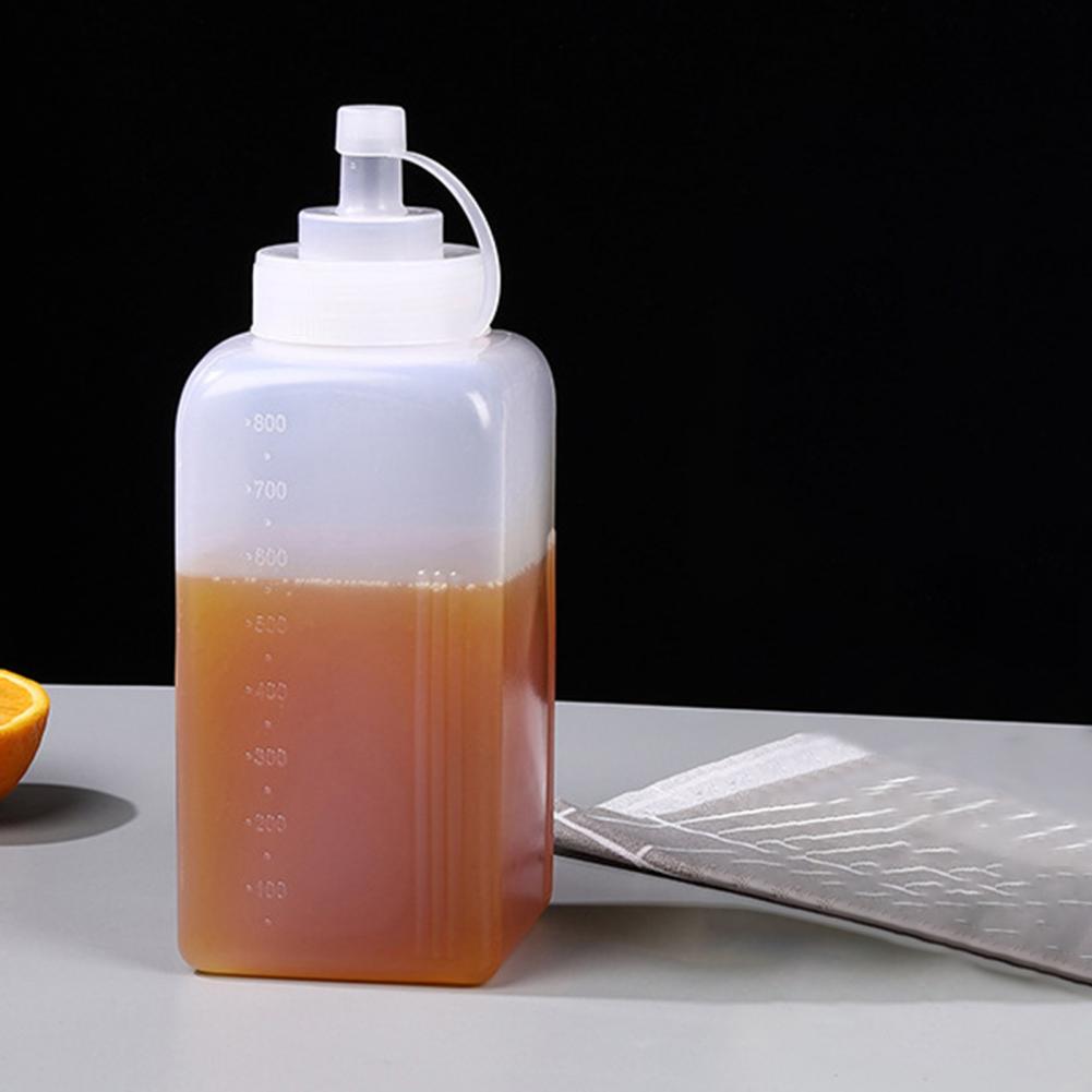Easy Clean Safe Squeeze Squirt Bottle Large Capacity Condiment Bottles for Restaurant Condiment Bottle