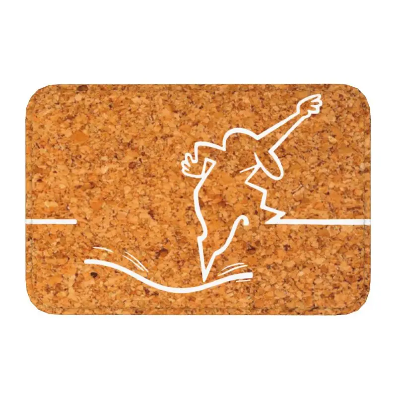 La Linea Golf Fuß matt Anti-Rutsch-Schlecht Küchen matt Wohnzimmer Boden tür Eingang Teppich Teppich: Gelb