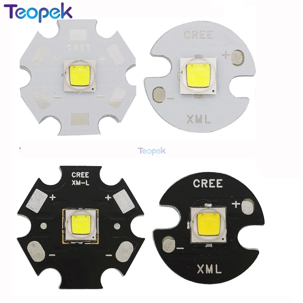 CREE XML2 LED XM-L2 T6 10W WEIß neutral Weiß Warmweiß hoch Energie LED-Emitter mit 16mm 20mm PCB Für Taschenlampe
