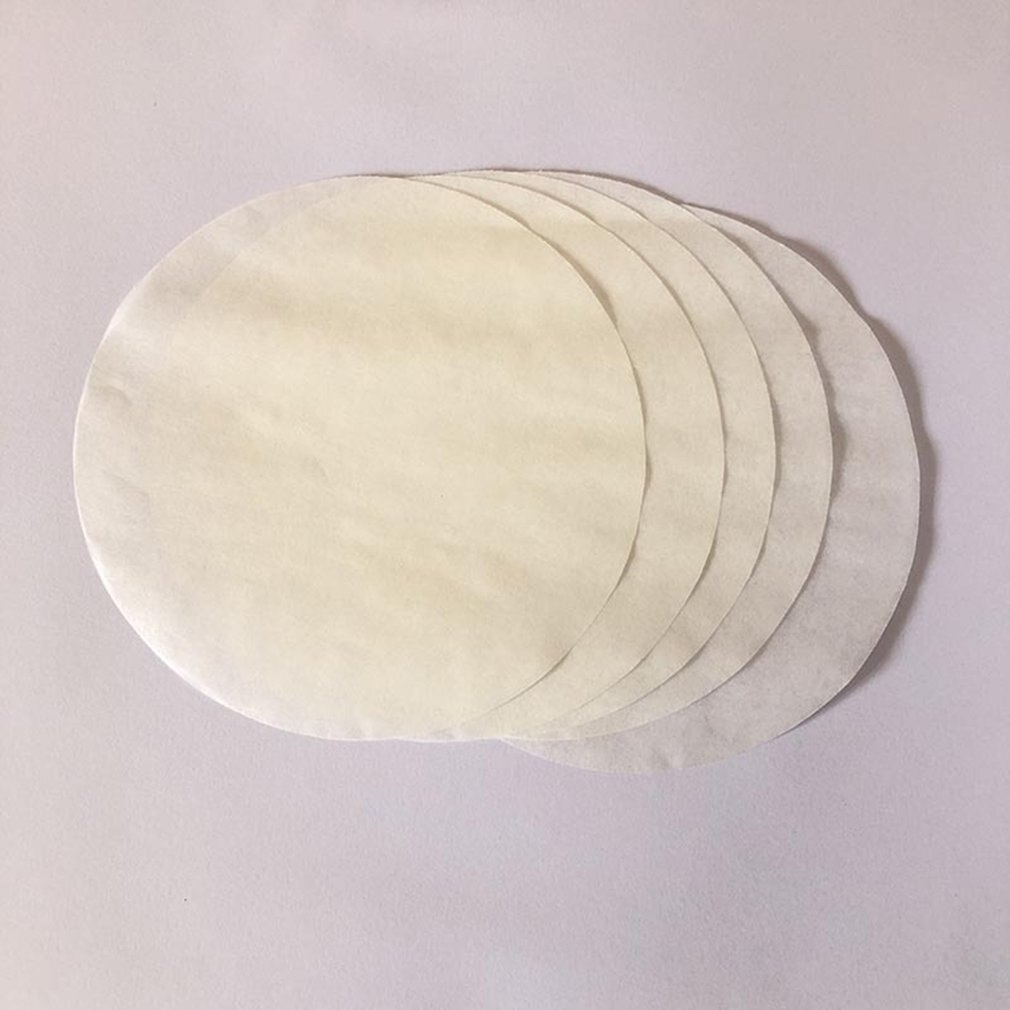 150 unids/set Hamburgo de papel no palo de OilPaper para Burger prensa Pizza barbacoa Patty de Cookie horno de la cocina Accesorios