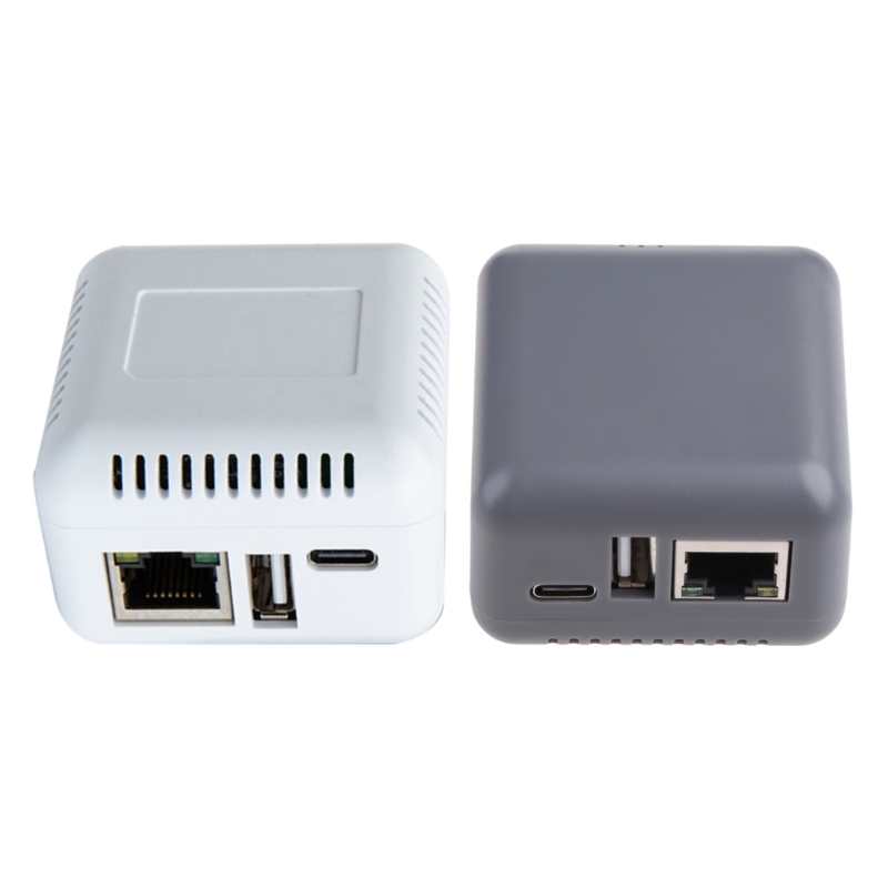 1pc np330 nettverks-usb 2.0 utskriftsservere usb 2.0 mini-skriverservere 100 mbps  rj45 lan-tilkobling for android-telefoner datamaskin