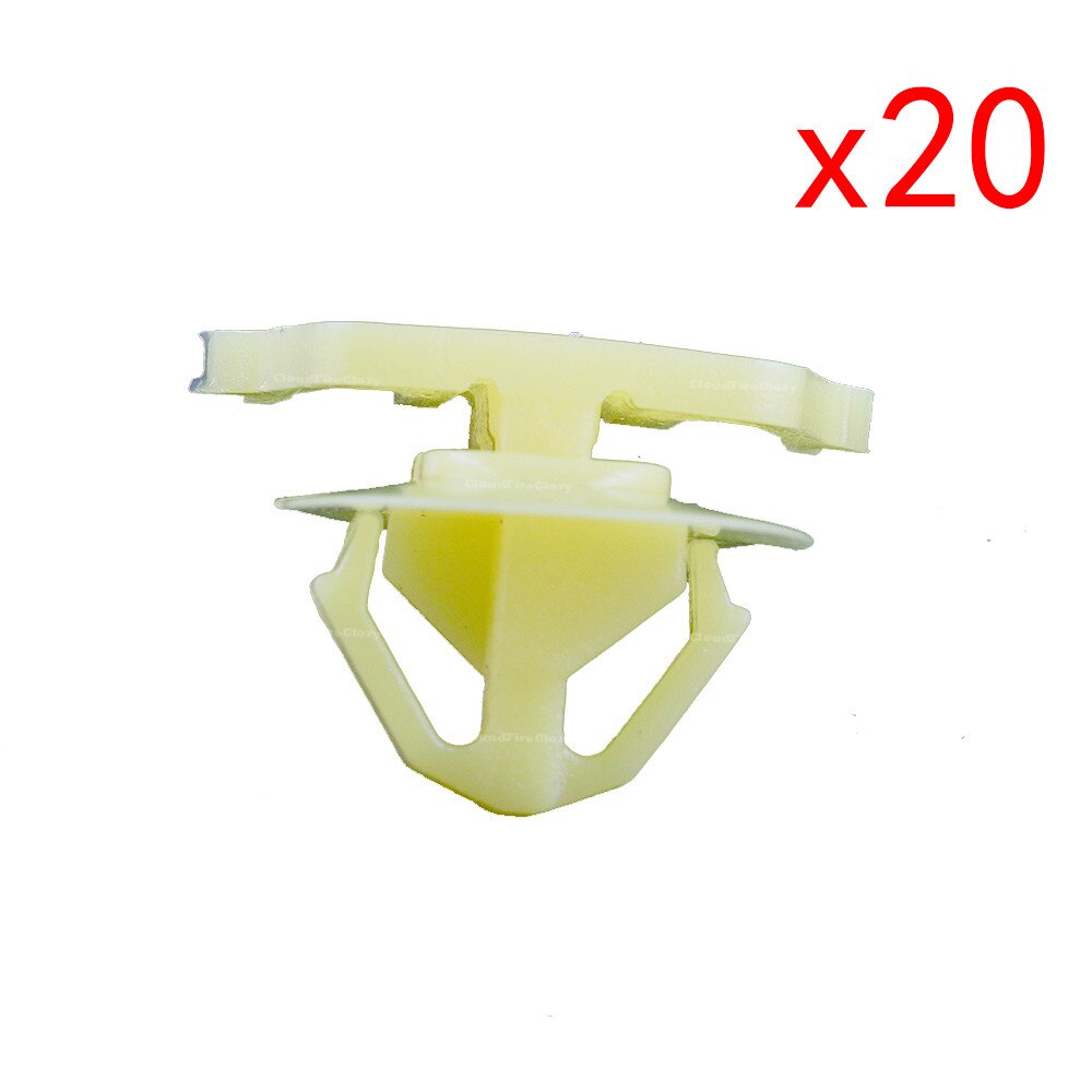 CloudFireGlory A21085 Rocker Panel Moulding Clips Retainer For Nissan Murano: 20pcs