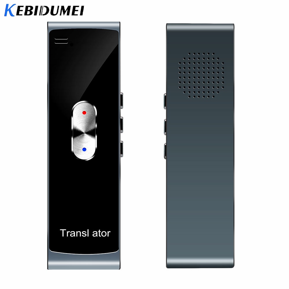 Portable Smart Voice Translator Multi Languages Instant Real Voice Time Translator For Learning Travel Business Meeting