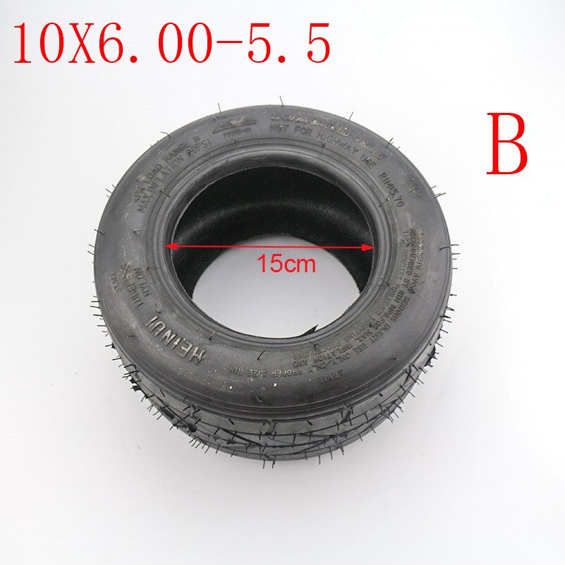 10x6.00-5.5 Small Motorcycle Tubeless Tire Electric Vehicle Wheel Motor Special Vacuum Tyres Egg Car Small Tire