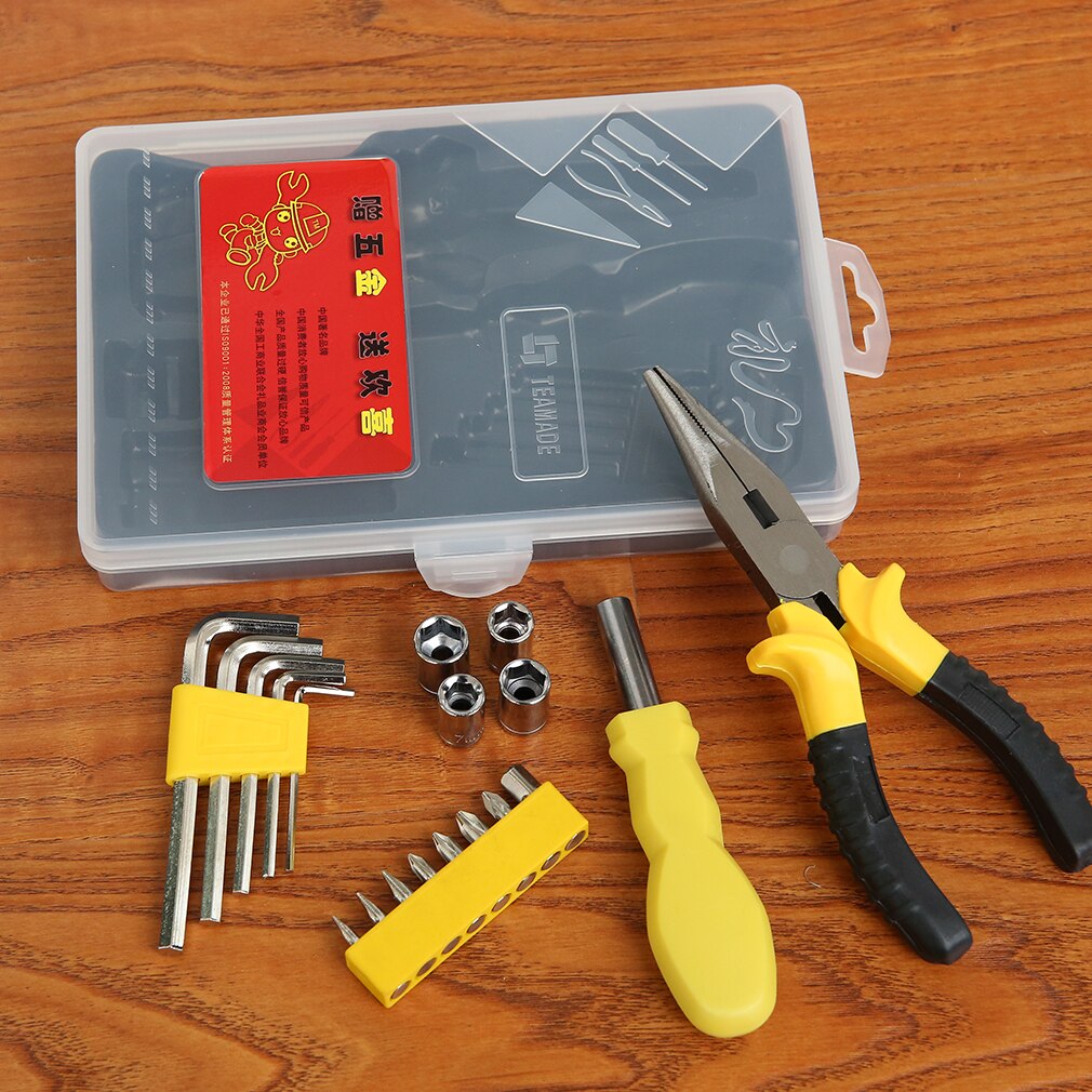 Universal 20 in 1 Multifunctional combined Tools Set for Car Home Use