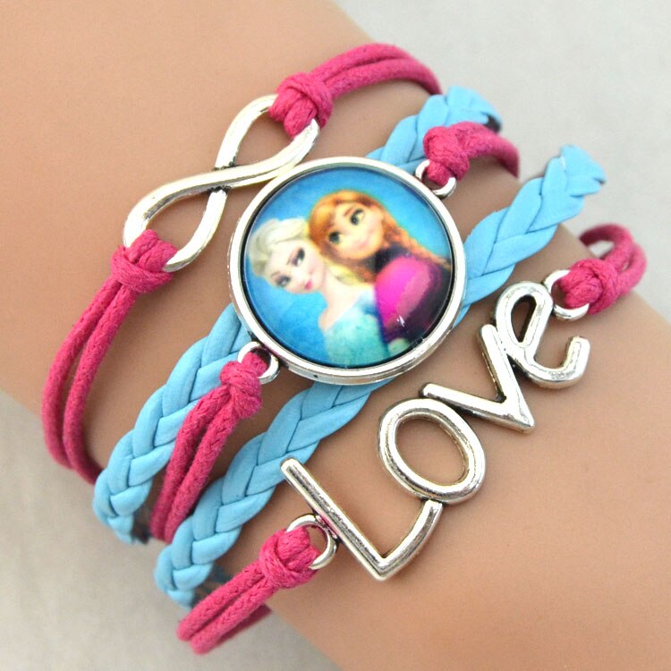 jewelry Chain Girls Heart Charm one direction Bracelets For Women: 12