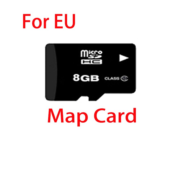 Tarjeta TF de mapas de la UE para radio GPS para coche MP5, 7020G,7030G,7010G,7021G
