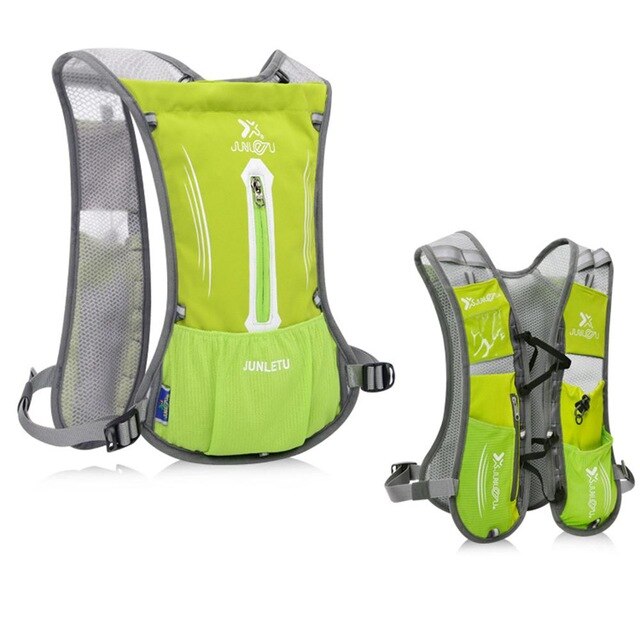 Durable Water Bag Backpack Hydration Backpack Water Bladder Bag Soft Outdoor Off Road Camping Marathon Cycling Climbing: green