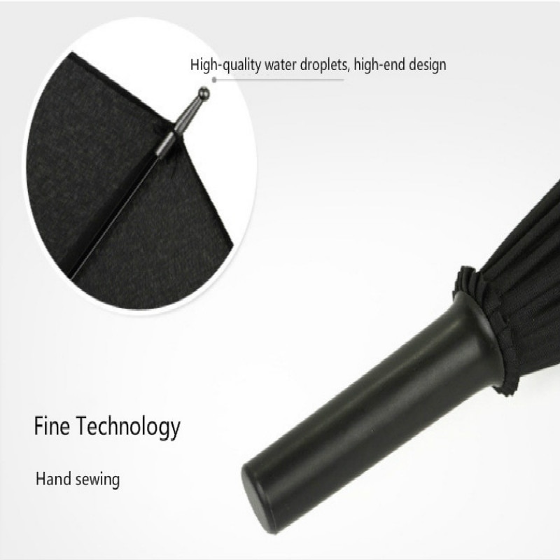 Umbrella Long Handle Japanese Samurai Sword Umbrella Straight Handle Windbreak Umbrella Man Animated Umbrella