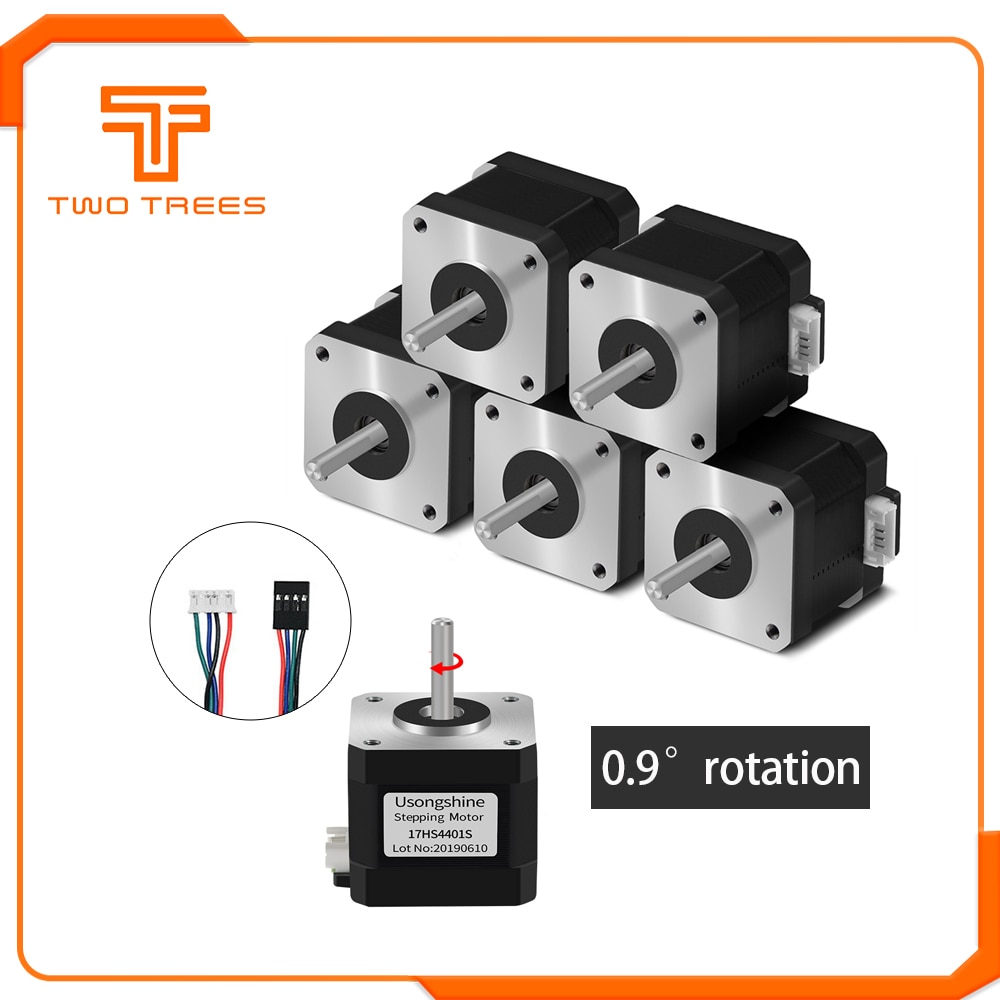 Nema 17 Stappenmotor 0.9 Graden 280 Mn. M/57G. Cm ... – Grandado