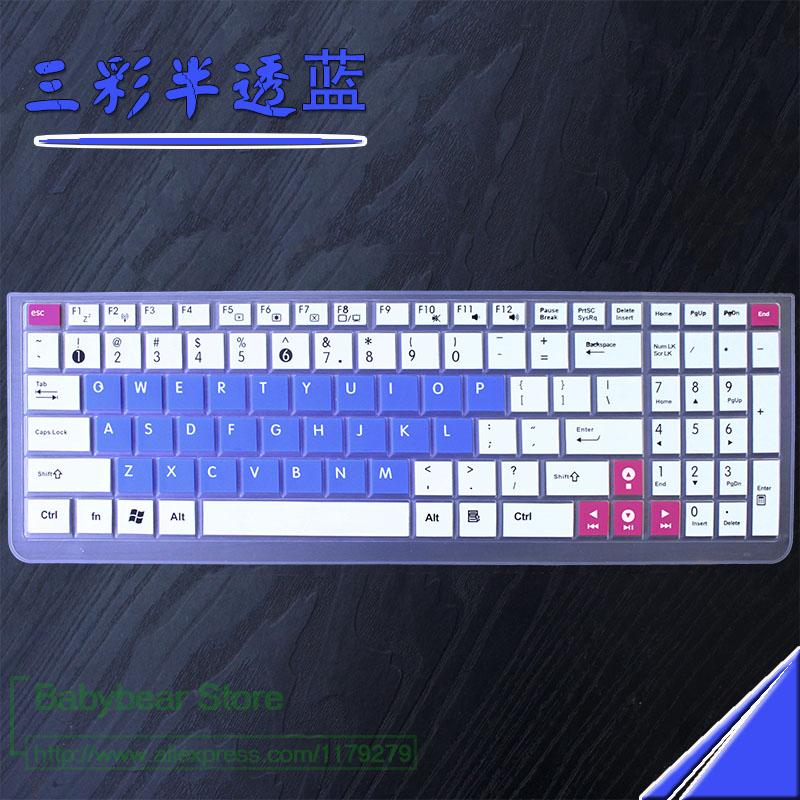 Silicone 17.3 Inch Laptop For Asus Vivobook Pro N752 Series N752Vx K751Lx A751 A751Lx Zx70 Vw6700 17 Keyboard Cover Protector