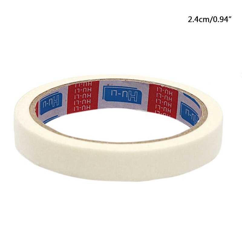 Cpdd Afplakband 15/18/24Mm Enkelzijdig Plakband Crêpepapier Voor Olieverf: 2.4