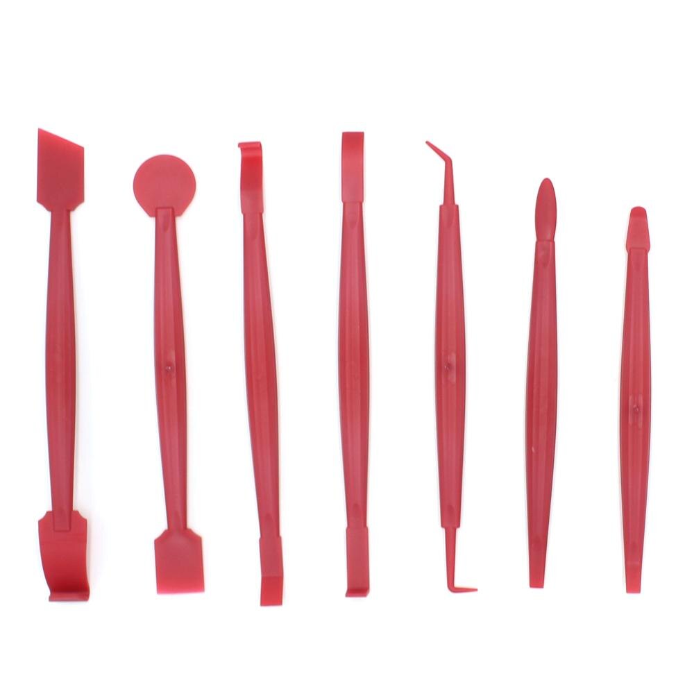 7PCS Edge-closing Tool for Automobile Film Sticking Color Change Film Invisible Car Clothes Gap Scraper Tool Abrasion Resistant: Default Title