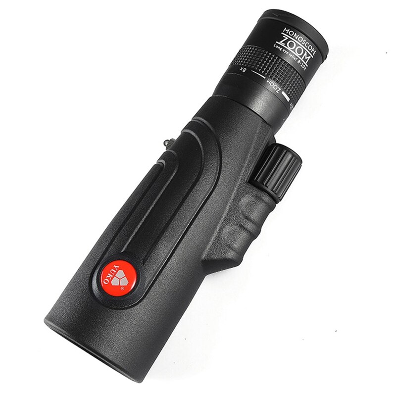 Yuko-telescopio Monocular con Zoom de alta potencia, lente óptica de cristal, enfoque con una mano, FMC, BAK4, Prisma para acampada, 8-20X50