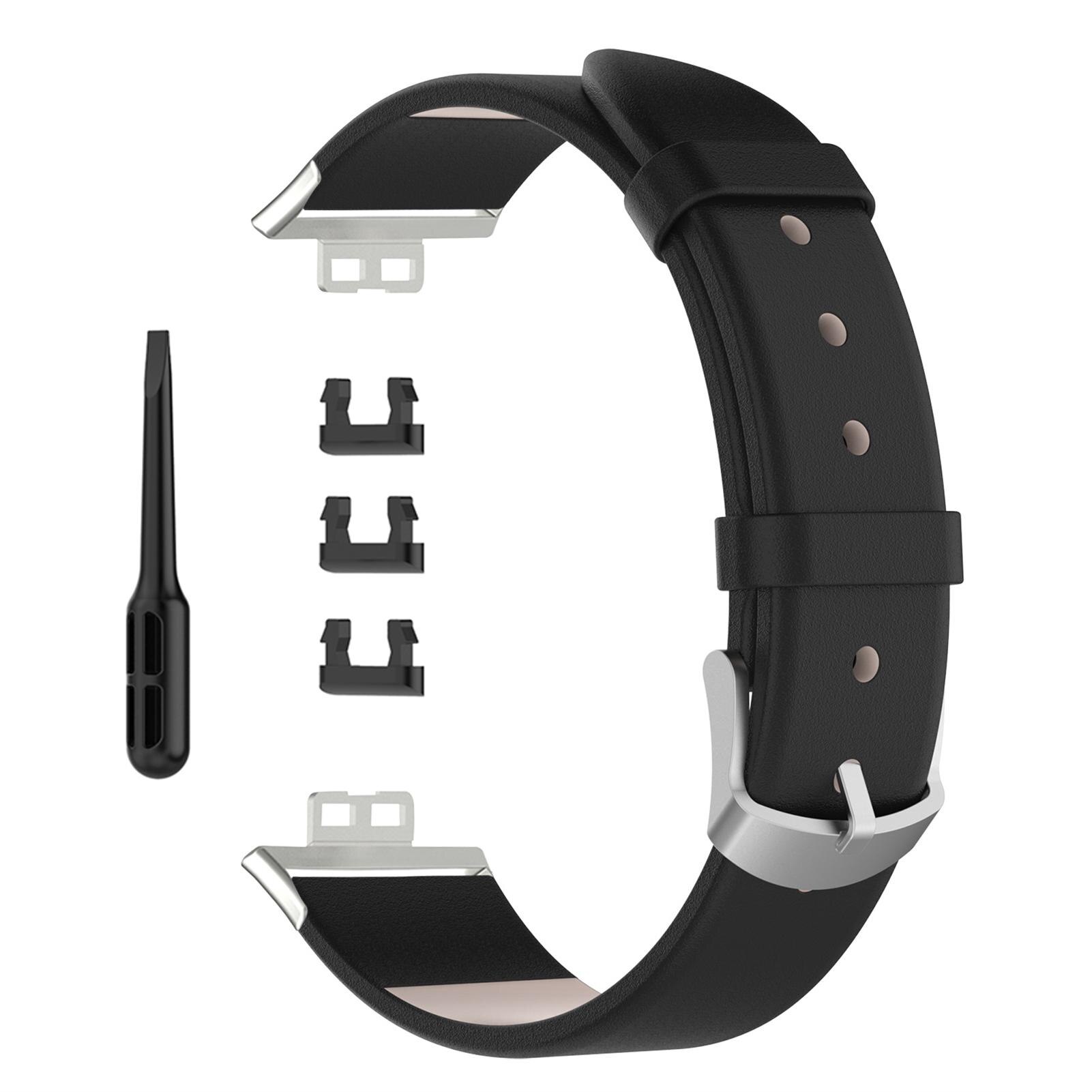 Bracelet connecté avec outil de réparation, accessoire de rechange pour montre connectée HUAWEI: Black