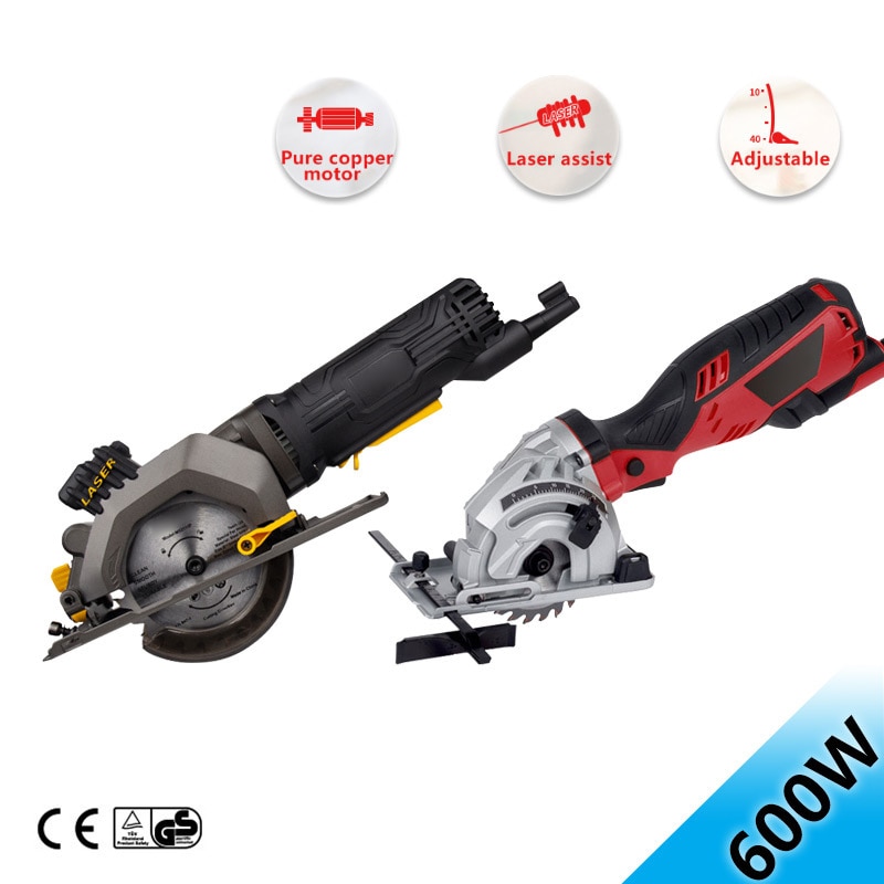 Mini cutting machine woodworking electric circular saw multi-function hand-held electric chainsaw portable flip-chip circula saw