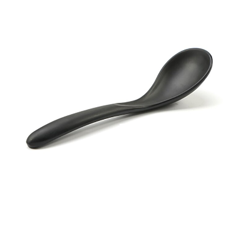 1Stck Schwarz matt Weihnachten Löffel Kunststoff Mischen Löffel Kaffee Teelöffel Weihnachten Nachtisch Snacks Tee löffel Geschirr: a
