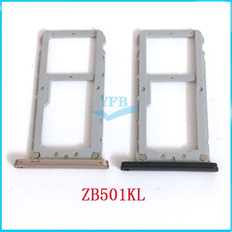 Bandeja do cartão sim para asus zenfone zb501kl zb55kl sim slot para cartão titular peças de reposição