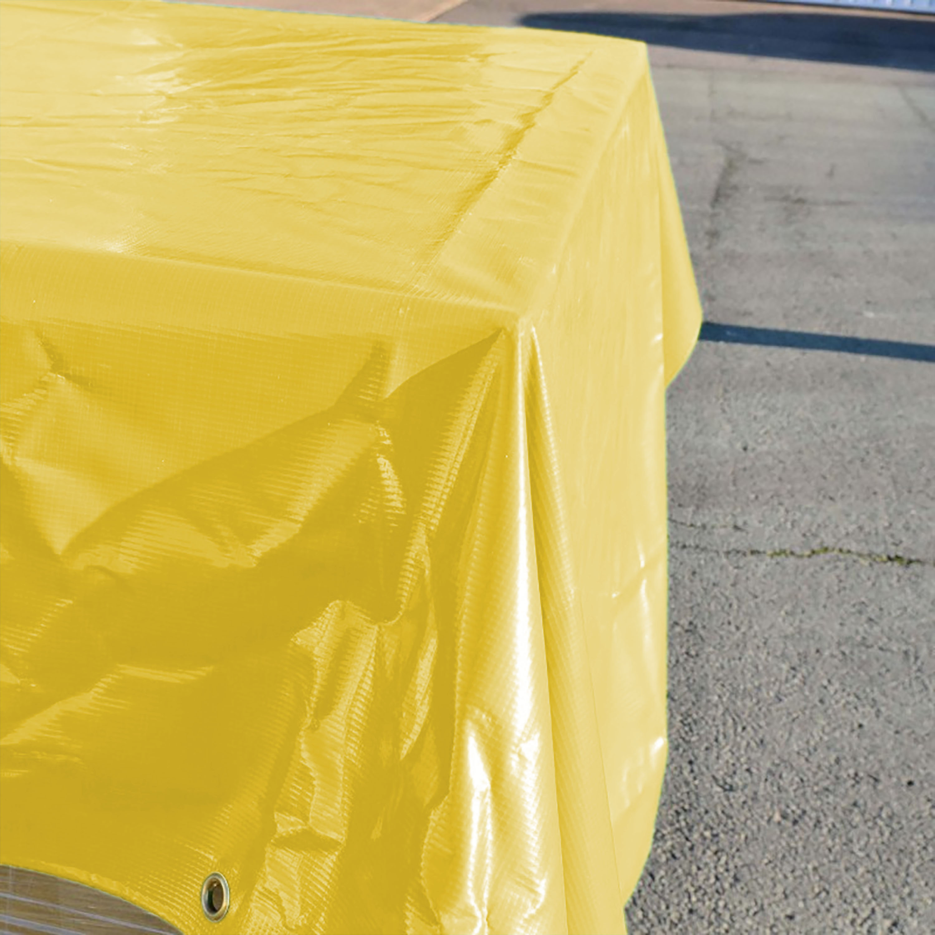 Canvas Luifel Originele 70G Versterkte Waterdichte Polyethyleen Beschermhoes Met Metalen Oogjes En Hoek Bescherming