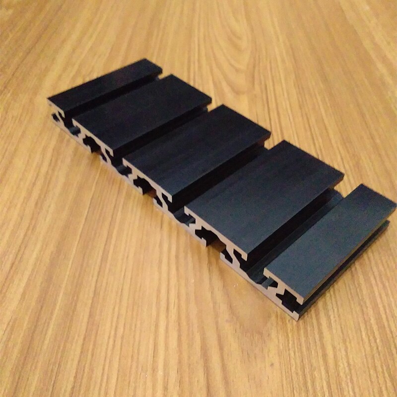 15180 aluminium profiel wanddikte 2.2mm groef breedte 8mm lengte 320mm industriële werkbank