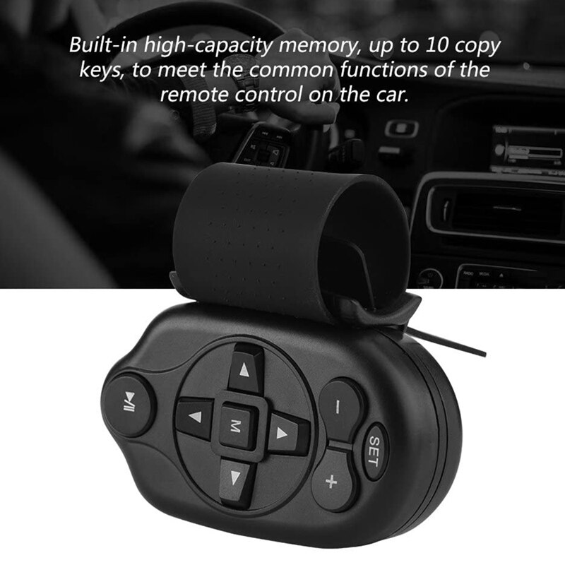 Universal Wireless Car Steering Wheel Remote Control Car Hands-Free Media CD DVD MP3 Steering Wheel Remote Control