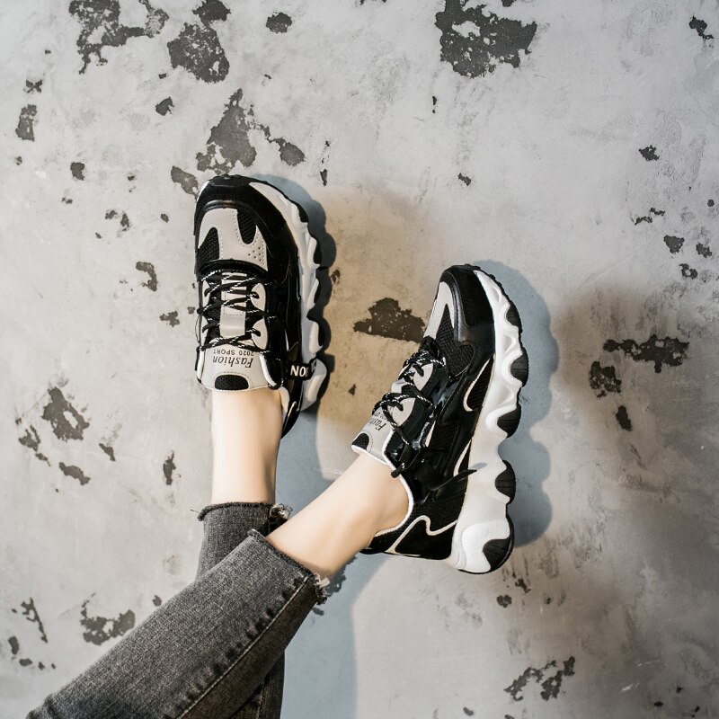 2021 Tenis Feminino damskie buty do tenisa Comfort Gym sportowe buty damskie stabilność sportowe trampki sportowe latające tkane buty z siateczki