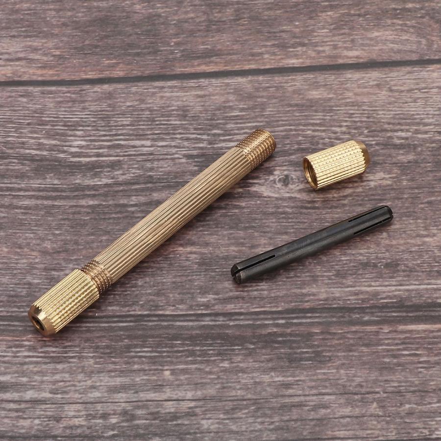 Portable Double-sided Pin Vise Hand Manual DIY Tool for Clamping Needles Drill Bits Jewelry Watchmaker Watch Repairing Tool