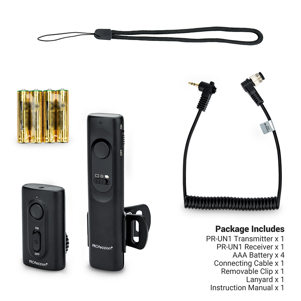 Camera Wireless Remote Control Shutter Release Controller DSLR Accessories for Nikon D5 D4 D4s D3s D3 Replace MC-30/MC-36/MC-30A