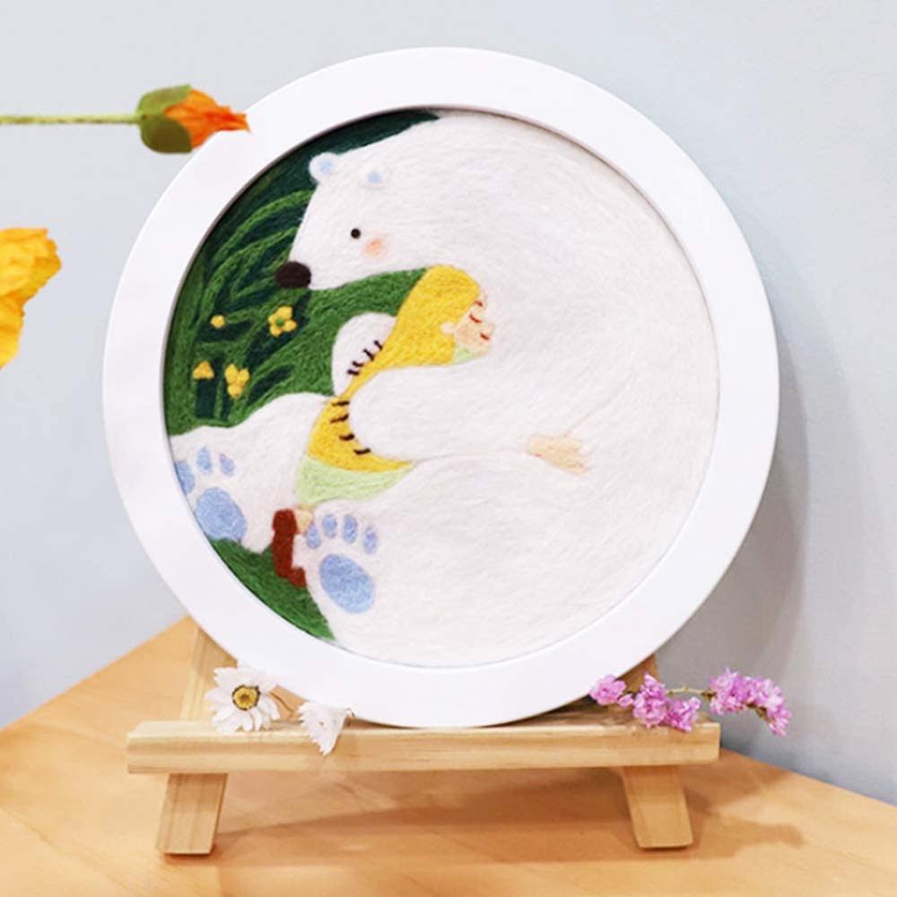 KAOBUY -Orange 3.53oz Wool Roving Yarn, Wool, Spinning Wool Roving For Needle Felting Wet Felting DIY