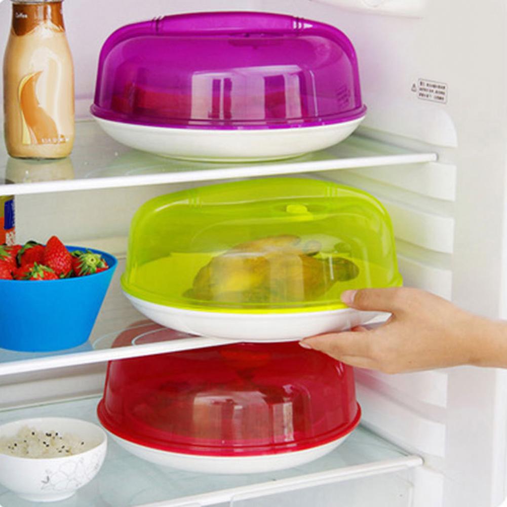 Mikroovn tallerken topper låg mad fad damp udluftning splatter låg køkken værktøj plast forsegling låg mad opbevaring låg