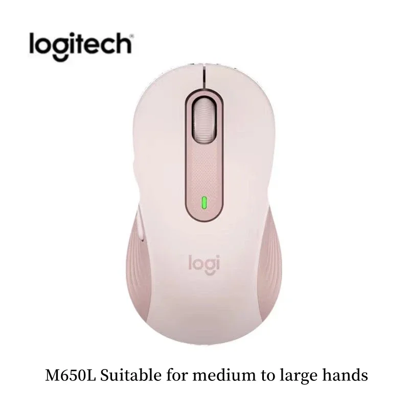 Originele Logitech M650 Bluetooth draadloze muis Stille klikken voor pc/Mac/multi-apparaat/Chromebook Office Laptop Sensortechnologie: green