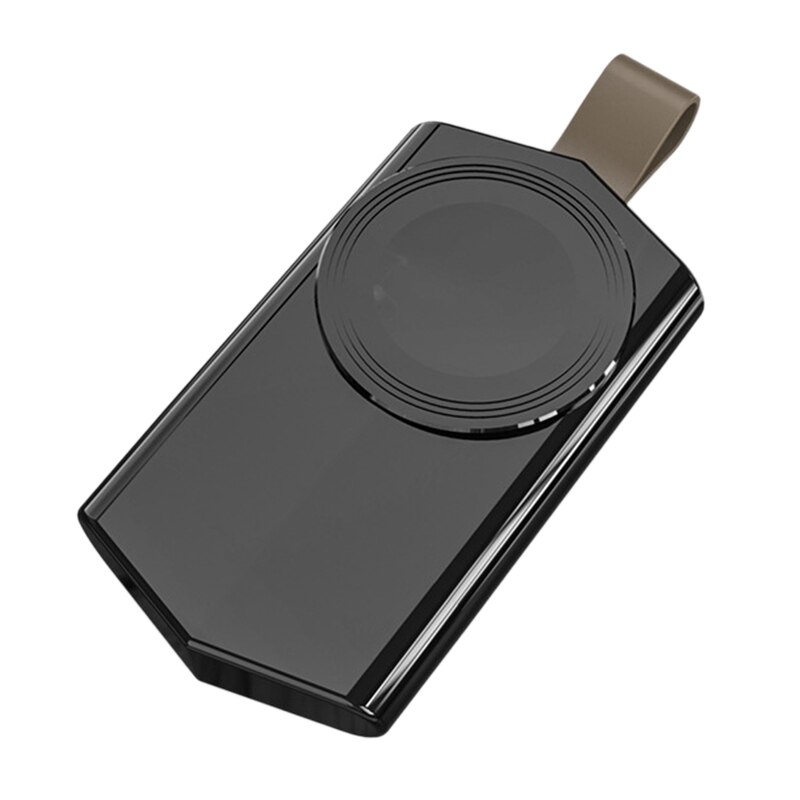 Chargeur de montre sans fil, chargeur à Induction Anti-interférence de Charge directe USB pour Apple Watch: black