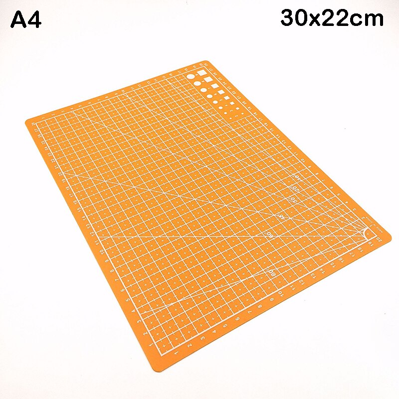 A3 A4 A5 PVC Cutting Mat Workbench Patchwork Cut Pad Sewing Manual DIY Knife Engraving Cutting Board Single Side Underlay: B