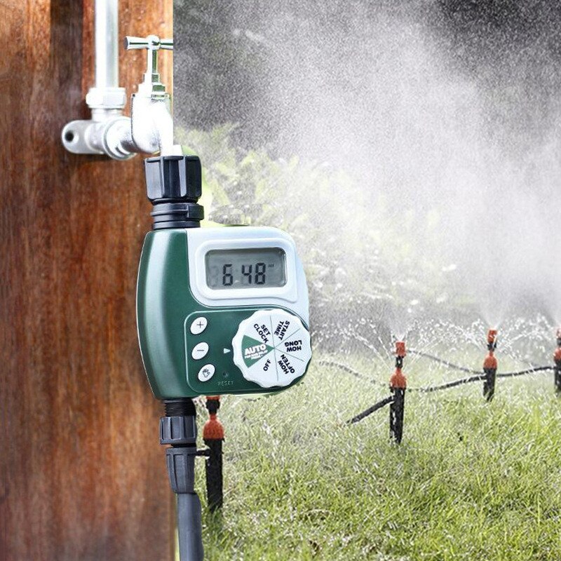 Minuterie d'arrosage électronique intelligente pour jardin, contrôleur d'irrigation Programmable et automatique, système étanche