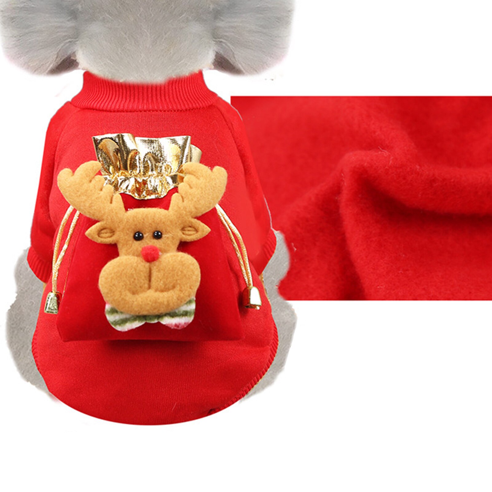 Noël chien vêtements hiver chien veste manteau chiot vêtements à capuche pour petit moyen chat chiens chiot Yorkshire tenue