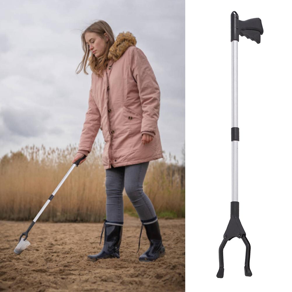 Long Grabber Reacher with Rotating Gripper Mobility Aid Reaching Assist Tool Trash Picker Garden cleaning tools