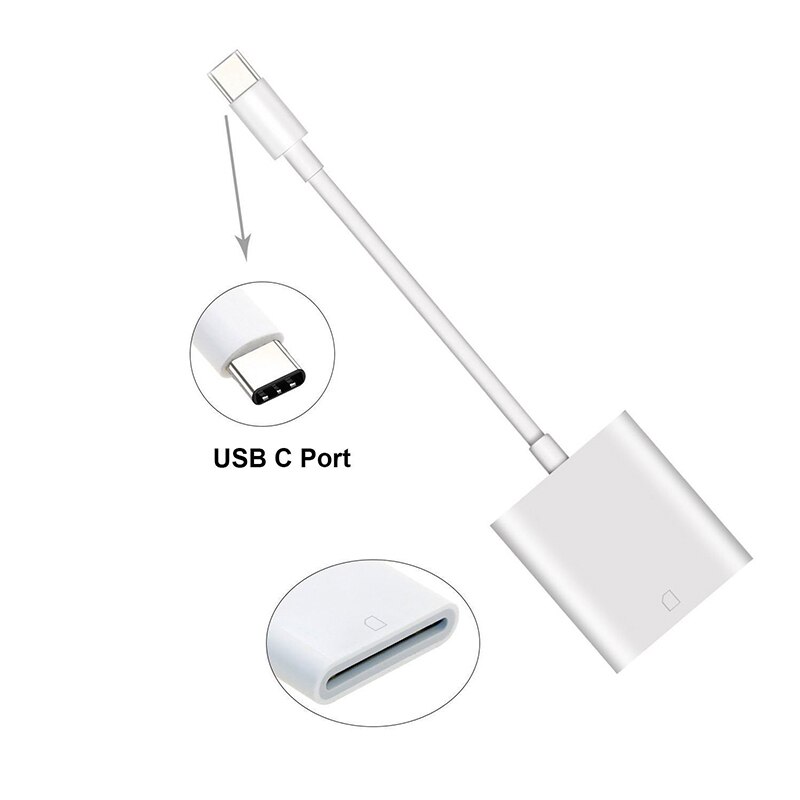 Micro SD Card Reader for Lightning to SD Card Camera Reader Adapter for TypeC OTG Card Reader for Macbook Mobile Phone IOS USB-C: Type c