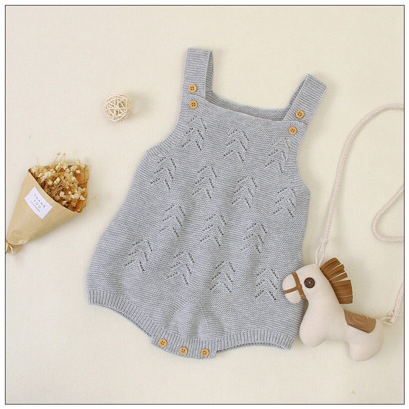 Peuter Jongen Meisje Truien Mouwloze Gebreide Baby Bodysuit Warme Herfst Lente Kleding Pasgeboren Baby Outfits Kids Truien Tops