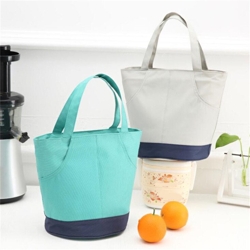 Familie Picknick Lunch Tas Kantoor School Koude Isolatie Thermische Bento Pouch Reizen Voedsel Fruit Organisator Tote