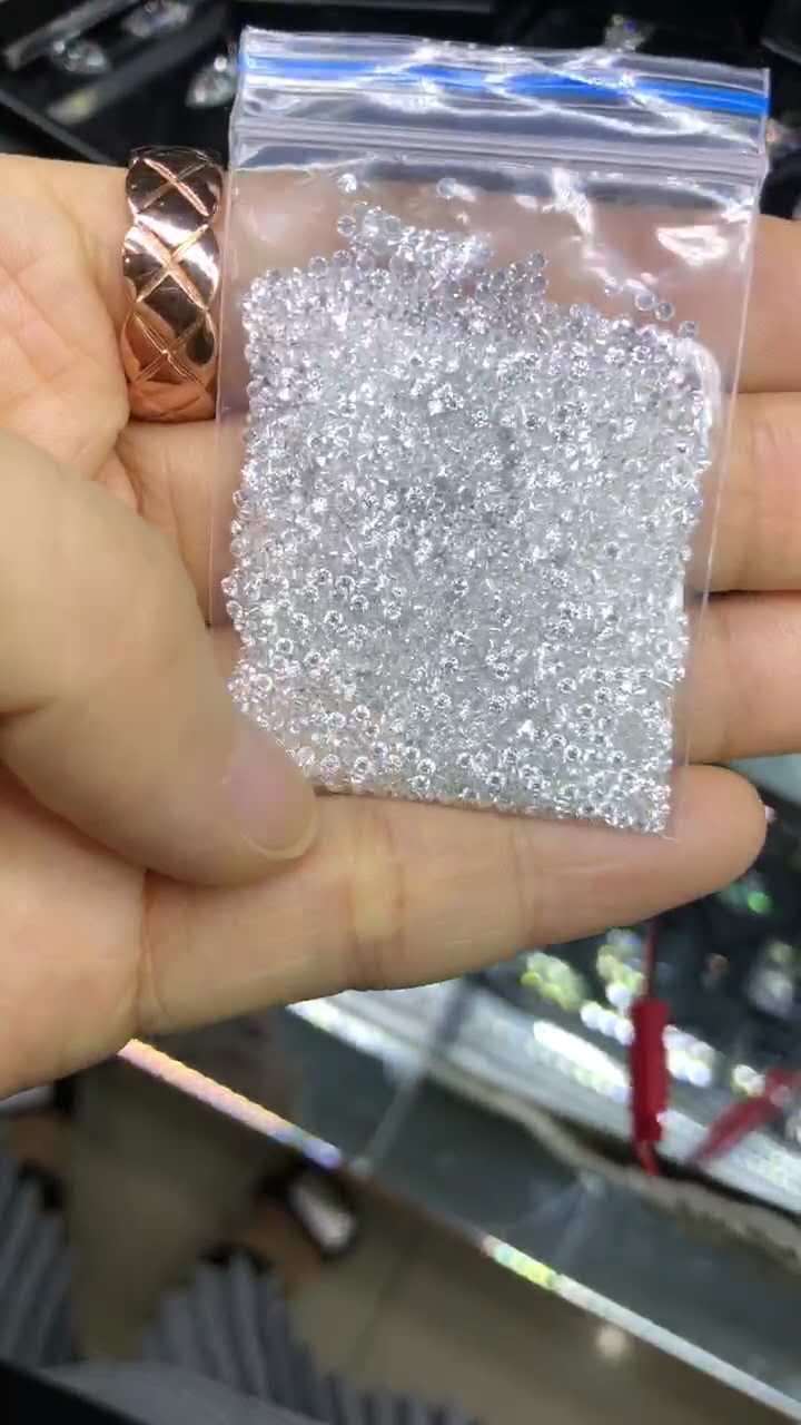 2mm d vvs 1 lille størrelse moissanit nærkamp rundskåret løs nærkamp moissanit leverandør hvid lab skabt diamant
