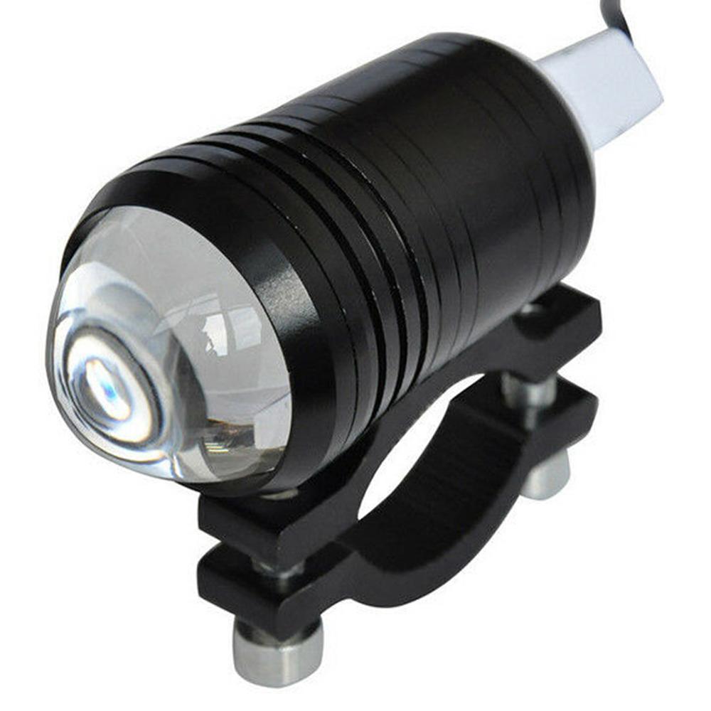 2pcs Bright Headlight Motorcycle Fog Lights LED Driving Spot Work Lamp Switch Universal E-bike Scooter Fog Spotlight Moto Lamp