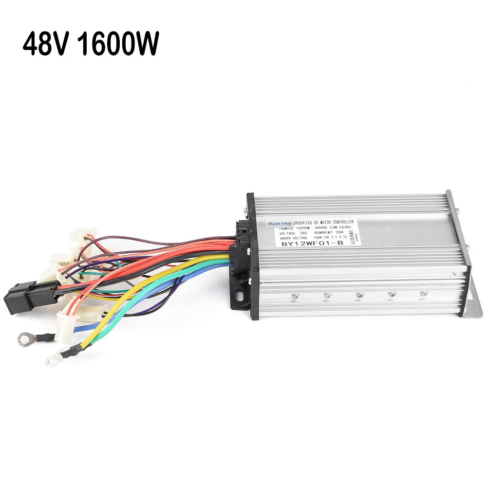 Ebike controller 48V 800W-1600W 12 Mosfet Brushless electric bike conversion kit motor controller electric bike speed controller: 48V 1600W