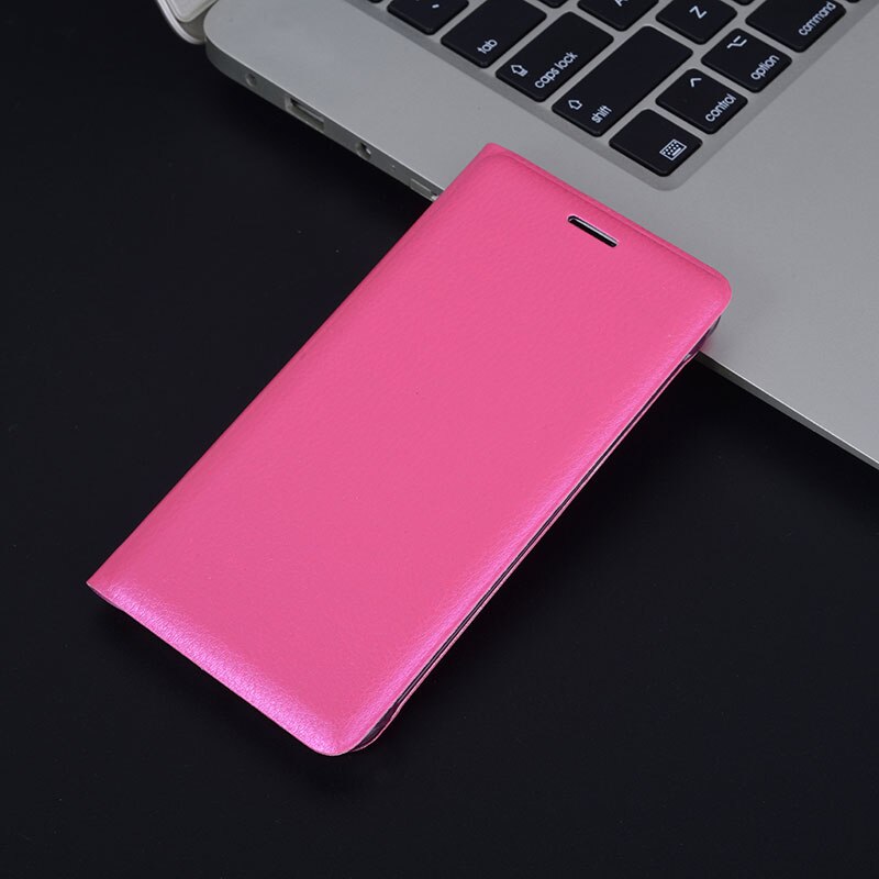 360 Phone Case For Samsung Galaxy J5 GalaxyJ5 J 5 SM J510 J510F J500 J500F J510FN J500FN SM-J510F flip Leather Cover: For J5 2016 5.2inch / Rose red