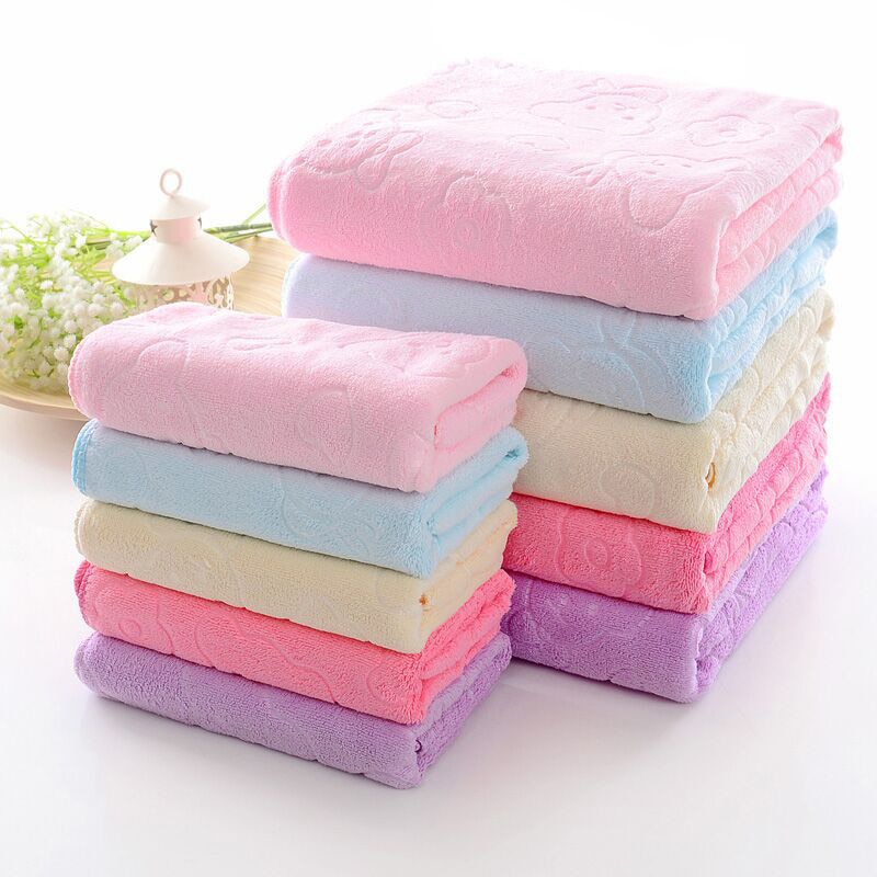 25*25cm Fiber Quick-dry Towel Kitchen Bathroom Clean Absorbent Towels Microfiber Home Soft thicker Wipe Table Towel Cartoon