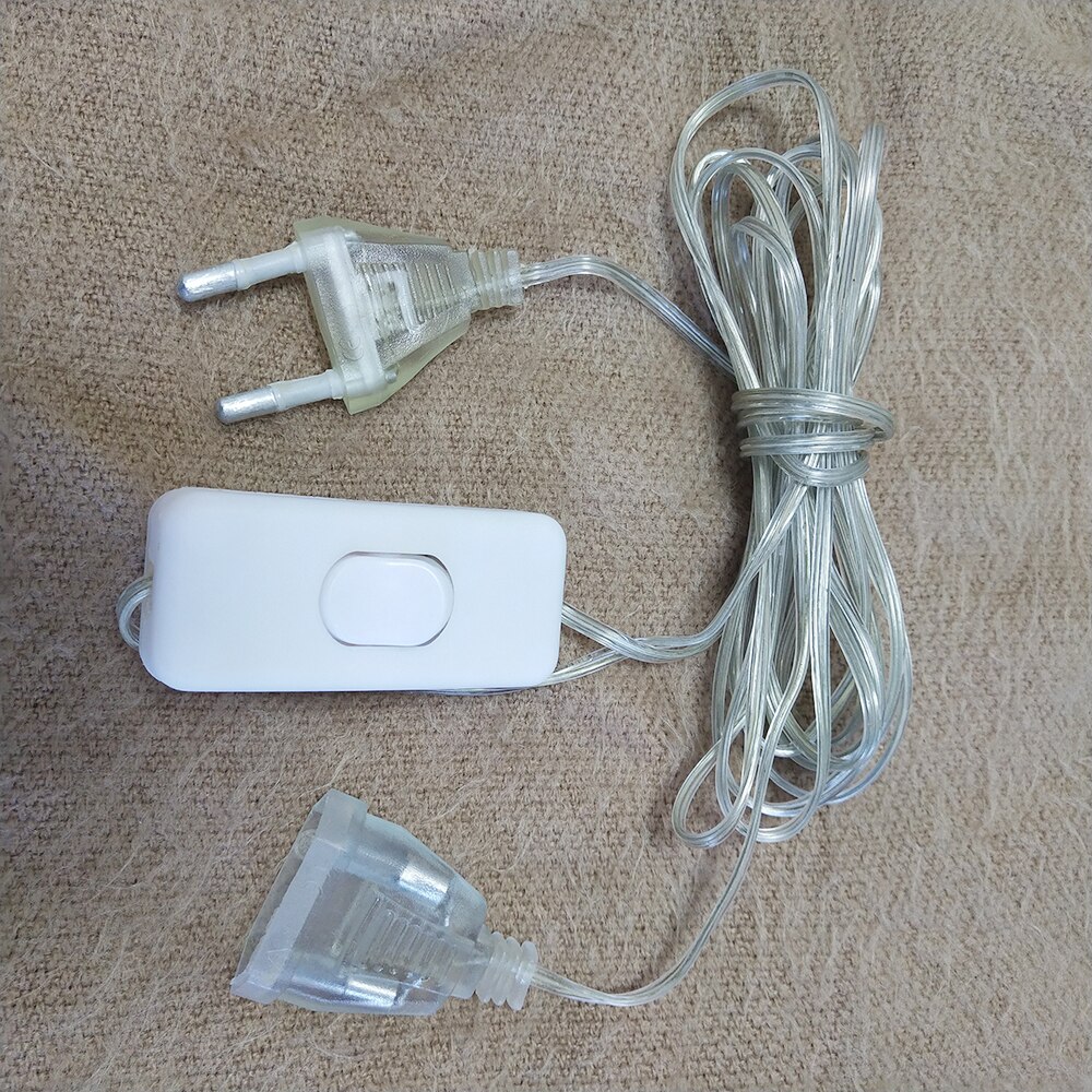 Slechts 3m verlengkabels voor kerstverlichting