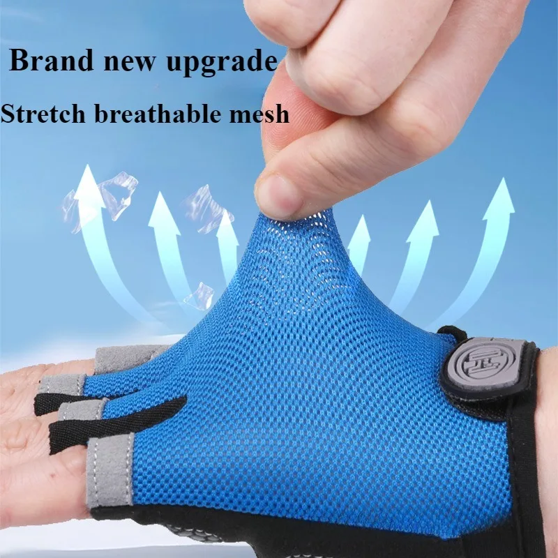 Boxhandschuhe für Männer und Frauen, fingerlos, Radfahren, Motorradfahrer, MTB, Fahrradhandschuhe, Fitnessstudio, Yoga, Fitness, Training, Übung, Fäustling, elastisch