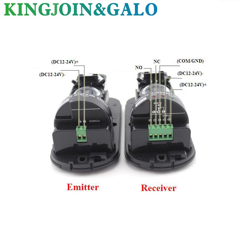 Infrared Detector Intrusion AlarmBurglar Alarm ABT-150 Photoelectric Dual Beam Perimeter Fence Window Outdoor