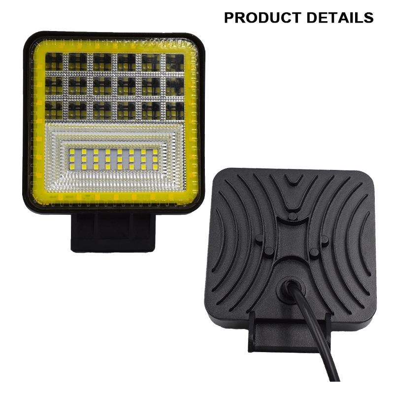 2pcs Led Light Bar 200W Led Bar 42 LEDs Square Spotlight Off road Led Work Light 12V 24V For Car Truck 4X4 4WD Car SUV ATV
