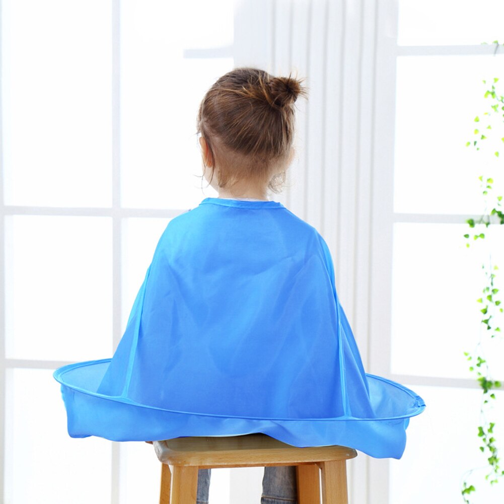 Children Kids Waterproof Haircut Catcher Apron Cape Umbrella Hairdressing Hairdresser Tool For Salon Barber